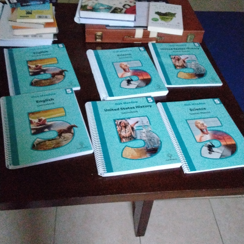 Oak meadow full 5th grade set literature American history and more